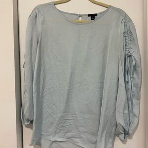 Ann Taylor Light Blue Blouse